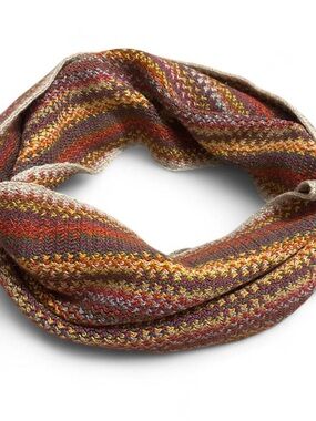 J. Jill Cinnamon Twist Multicolor Knit Scarf